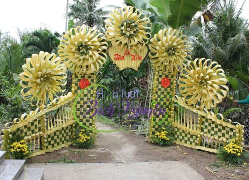 Cổng Cưới Lá Dừa