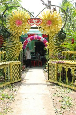Cổng Cưới Lá Dừa