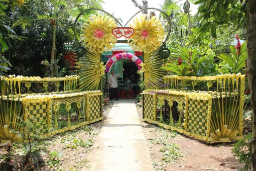 Cổng Cưới Lá Dừa