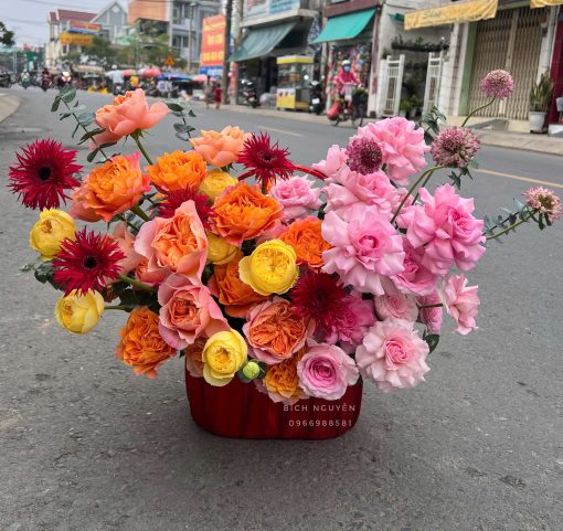 Giỏ Hoa Tươi